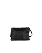 Borsa in pelle Bressanone nera - 31x21x4cm