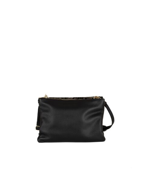 Borsa in pelle Bressanone nera - 31x21x4cm