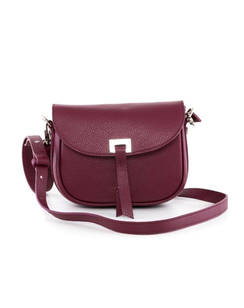 Neva Vin Schultertasche aus Leder - 20x16x6cm