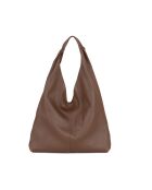 Catanzaro bruine leren tas - 45x36x5cm
