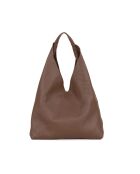Catanzaro bruine leren tas - 45x36x5cm