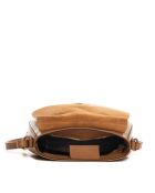 Adda cognac leren schoudertas - 23x20x6cm
