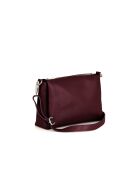 Melfi donkerrode leren schoudertas - 26x19x9cm