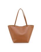 Ledro Ledertasche in Cognac - 25x29x24cm