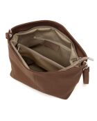 Trapani Bruciato Ledertasche - 33x25x14cm