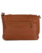 Braune Schultertasche aus Agavenleder - 30x21x8 cm