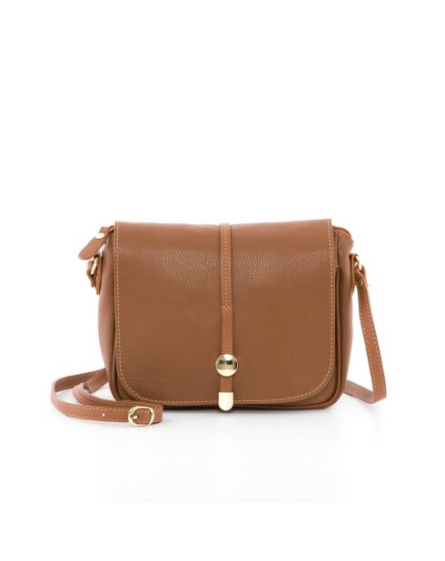 Sac en cuir Monte Avella Cuoio - 25x23x7cm