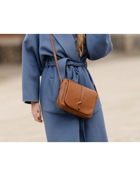 Sac en cuir Monte Avella Cuoio - 25x23x7cm