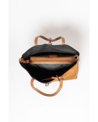 Sac en cuir Imerese cognac - 46x30x12cm