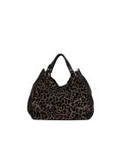Sac en cuir Pescia noir - 34x27x18cm