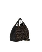 Sac en cuir Pescia noir - 34x27x18cm