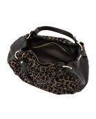 Sac en cuir Pescia noir - 34x27x18cm