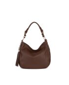 Sac en cuir Monate moka - 36x26x10cm
