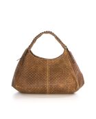 Pitigliano Tasche aus cognacfarbenem Leder - 41x34x30cm