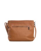 Sac bandoulière en cuir Montepulciano cognac hiver - 36x23x10cm