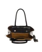 Sac en cuir Allia noir - 40x33x16cm
