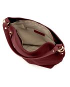 Sac en cuir Carrara rubino - 36x28x12cm