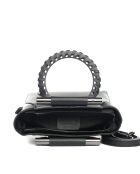 Sac en cuir Garlate noir - 28x21x10cm