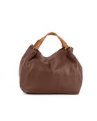 Sac en cuir Sassari Bruciato - 33x28x16cm