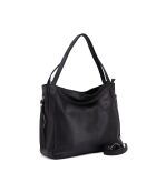 Sac en cuir Fiesole noir - 34x29x15cm