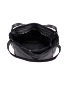 Sac en cuir Fiesole noir - 34x29x15cm