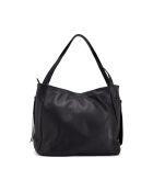 Sac en cuir Fiesole noir - 34x29x15cm