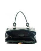 Sac en cuir Nure vert - 36x28x18cm