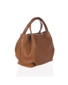 Sac en cuir Taro cognac - 28x25x18cm