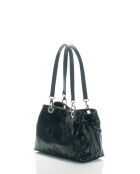 Sac en cuir Sorbo noir - 30x27x12cm