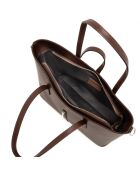 Sac en cuir Montecarlo brun - 36x27x14cm
