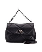 Sac en cuir Salto noir - 30x17x8cm