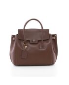 Sac en cuir Pomarance brun - 40x40x14cm