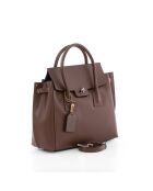 Sac en cuir Pomarance brun - 40x40x14cm