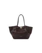 Bolso Prato de piel marrón - 52x13x27 cm