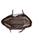 Bolso Prato de piel marrón - 52x13x27 cm