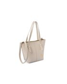 Sac bandoulière en cuir Piedmont crème - 30x14x23 cm