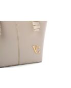 Sac bandoulière en cuir Piedmont crème - 30x14x23 cm