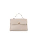 Borsa a mano in pelle Gela bianca - 25x9x18 cm