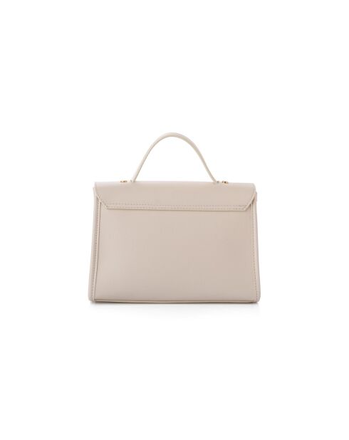 Sac à main en cuir Gela blanc - 25x9x18 cm