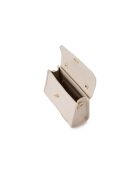 Borsa a mano in pelle Gela bianca - 25x9x18 cm