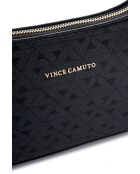 Sac à main en cuir Alessandria noir - 25x7x15 cm