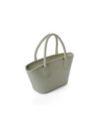 Bolso de piel tipo Marsala - 36x12x19 cm