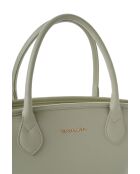 Bolso de piel tipo Marsala - 36x12x19 cm
