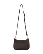 Borsa a mano Alessandria in pelle marrone - 25x7x15 cm
