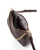 Borsa a mano Alessandria in pelle marrone - 25x7x15 cm