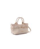 Bolso Vittoria Mini de piel color crema - 29x18,5x14 cm