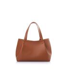 Bolso Monza de piel curtida - 35x12x20 cm