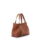 Bolso Monza de piel curtida - 35x12x20 cm