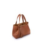 Bolso Monza de piel curtida - 35x12x20 cm