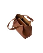 Bolso Monza de piel curtida - 35x12x20 cm